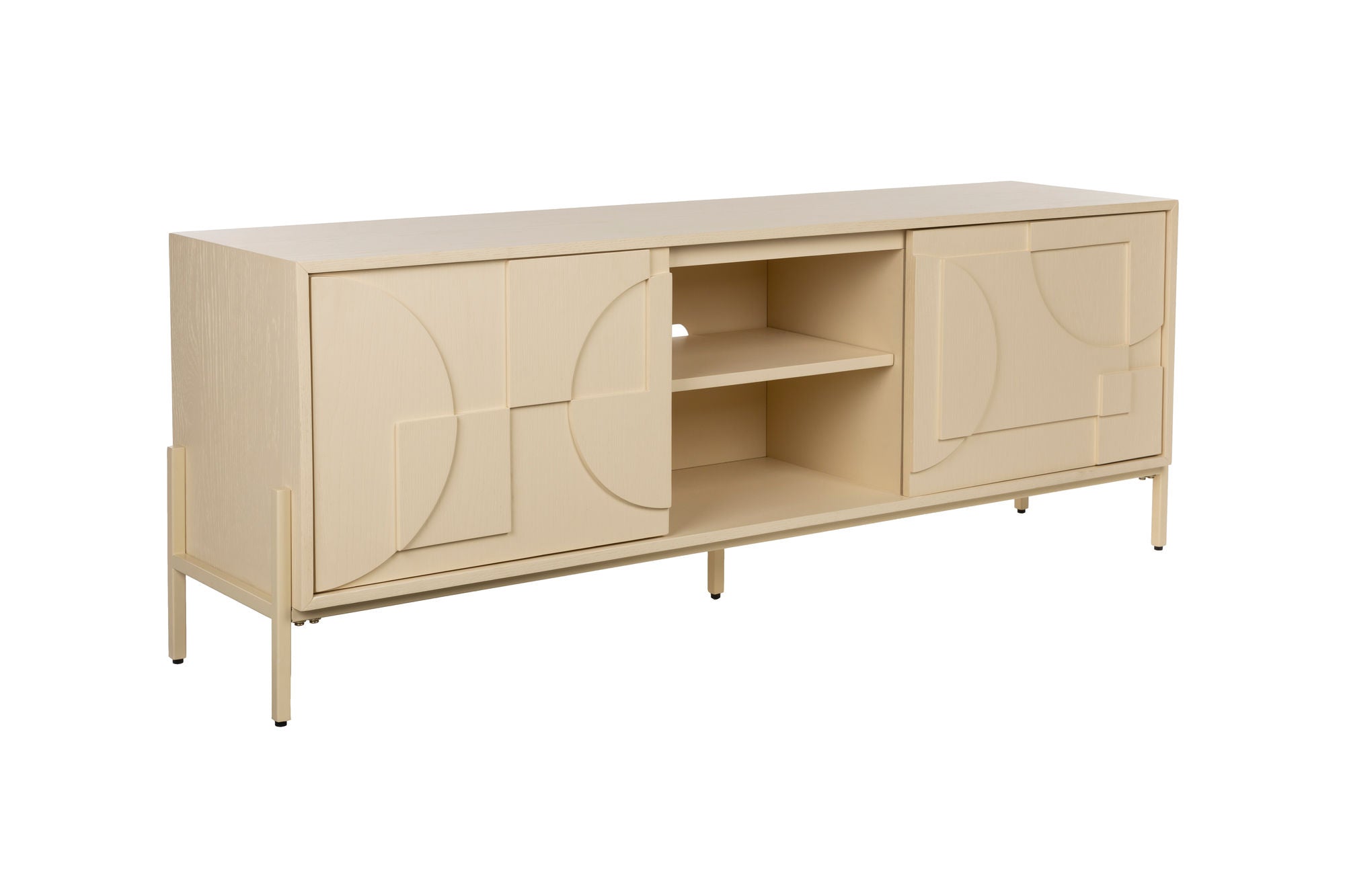 Zuiver Faces Natural Oak Wood TV Unit